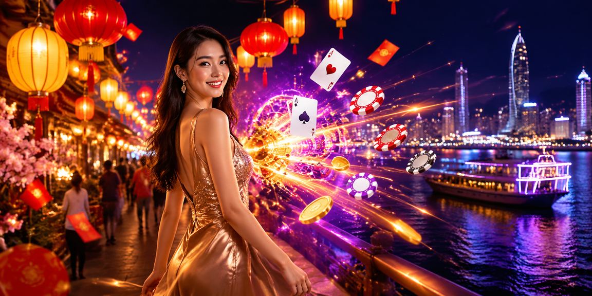 Giao diện casino betting Việt Nam với thiết kế hiện đại và hiệu ứng ánh sáng